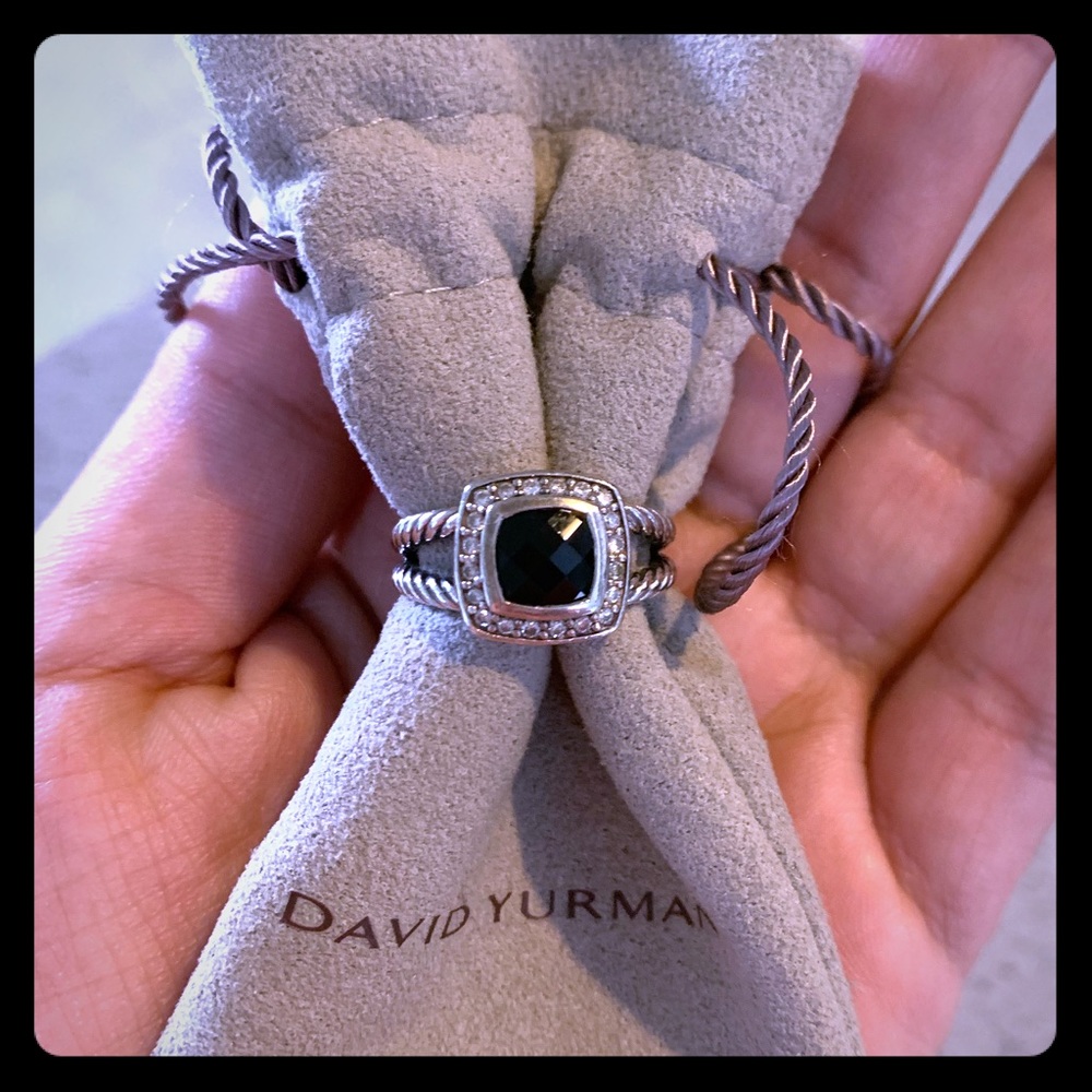 David Yurman Black Onyx Ring